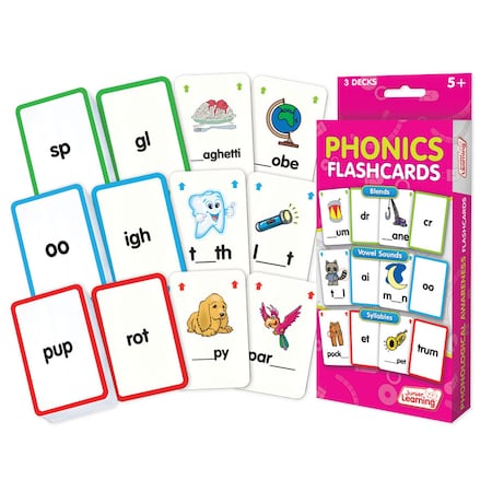 Junior Learning Phonics Flashcards JL203